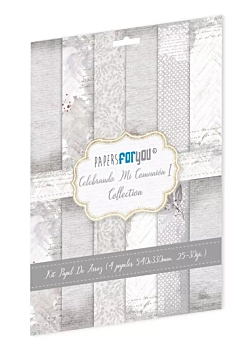 Kit 4 Brown Boy Rice Papers 2 Celebrating my Communion PapersForYou 54x33cm