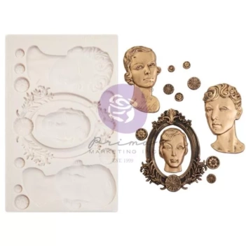 Prima Marketing Silicon Mould Vintage Ladies 