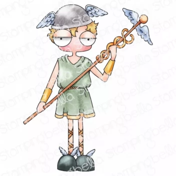 Odball Hermes Stamping Bella Gummistempel