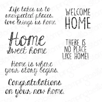 Sello Garden Sentiment Set Stamping Bella