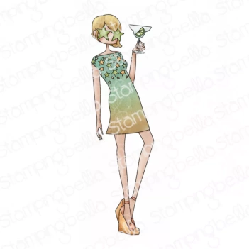 Sello Uptown Girl Callie the Cowgir Stamping Bella