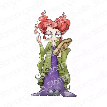 Sello Oddball Witchy Sistah 1 Stamping Bella