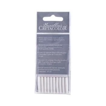 Recambios goma blanca para goma eléctrica Cretacolor
