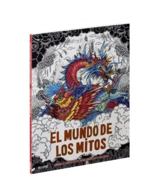 The World of Myths Colouring Book Blume