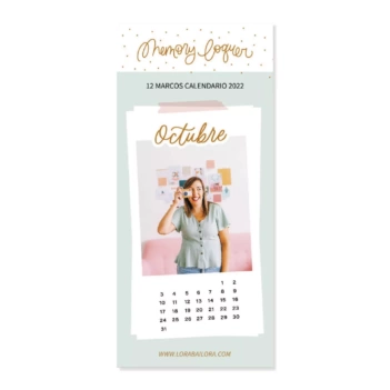 Calendar Frames 2022 Memory Loquer Lora Bailora