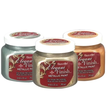 DecoArt Elegant Finish Metallic-Acrylfarben 295ml.
