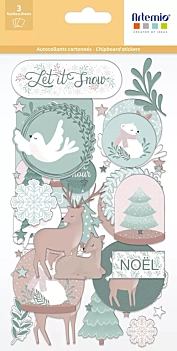 Let it Snow Artemio scrapbooking set 30x30cm