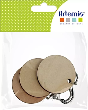 Artemio houten sleutelhanger


