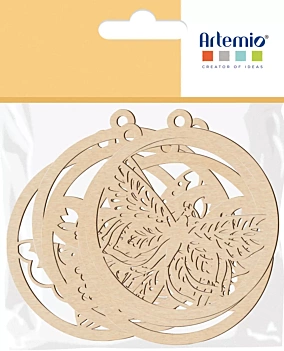 Artemio Mariposa Houten Die-Cuts Medailles 