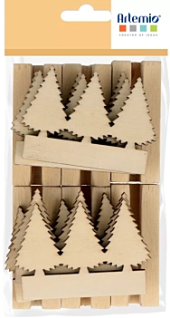 Die-Cuts Madera Mark Christmas Time Artemio