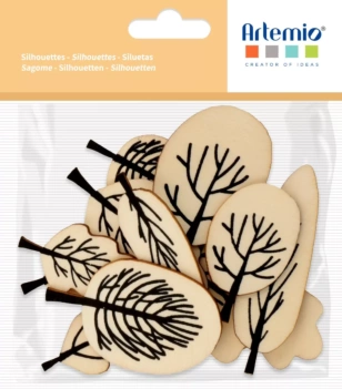 Die-cuts de madera Árboles Promenade en Forêt Artemio
