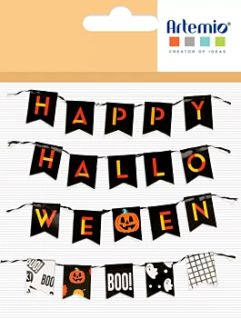 Mini Slinger Banner Halloween Artemio