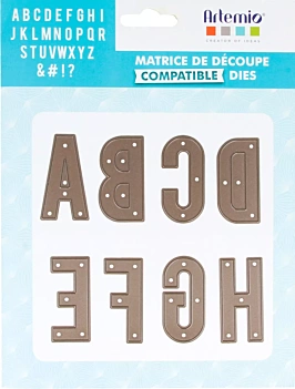 Troquel Cuadrados grandes Artemio compatible con Sizzix