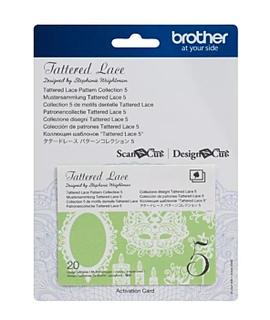 Colección de patrones Tattered Lace Nº 5 Brother ScanNCut DX