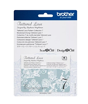 Colección de patrones Tattered Lace Nº 7 Brother ScanNCut DX