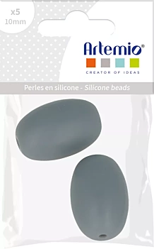Siliconen kralen Olijfroze My little Baby Artemio
