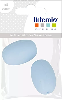 Siliconen kralen Olive Grey My little Baby Artemio