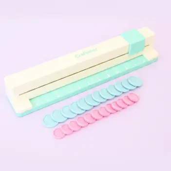Relieuse à disque à 30 trous avec anneaux aux couleurs pastel Craftelier