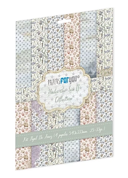 Kit 4 papeles de arroz II Under the Sea PapersForYou 54x33cm