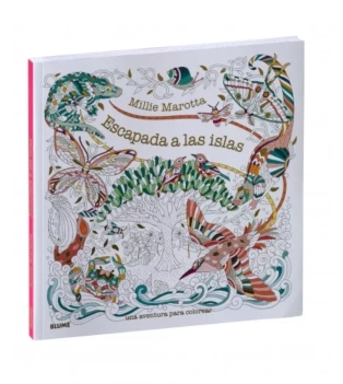 Island Getaway Colouring Book
