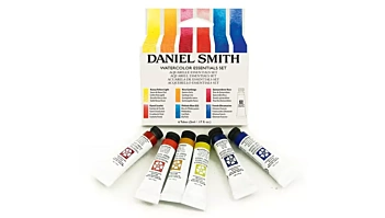 Set mit 6 Aquarelltuben Essentials Intro Daniel Smith 5 ml