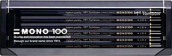 Estuche 12 lápices F Premium Mono100 Tombow