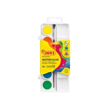 Estuche 10 tizas anti polvo colores surtidos Jovi