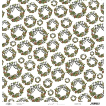 Papel de Acetato Coronas Vichy Artis Decor 30x30cm