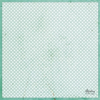 Papel Vellum Dots Mintay 30x30cm