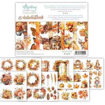Set scrapbooking Mintay Libro d'Autunno 15x20cm