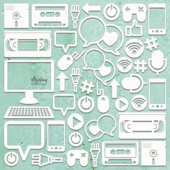 Die-cuts Spaanplaat Tech Mintay