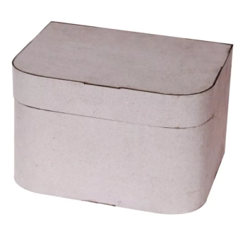 Maletín rectangular de cartón pequeño