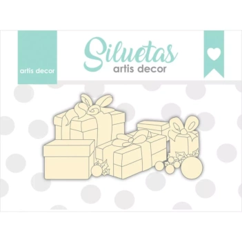 Silueta de Chipboard Regalos Artis Decor 9x5cm