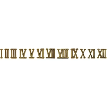 Artis Decor Large Adhesive Roman Numerals Set
