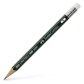 Lápiz corto 2/3 grafito B Castell 9000 Lápiz perfecto Faber-Castell