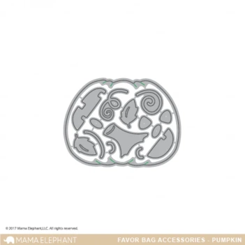 Troquel Favor Bag Accessory Love Mama Elephant