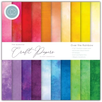 Set de Scrapbooking Over the Rainbow Craft Consortium 15x15cm