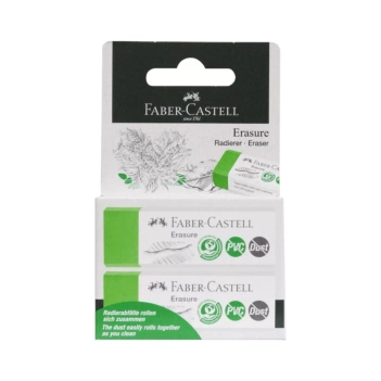 Set 2 Gomas de Borrar Faber-Castell
