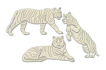 Stickers Animals and Flowers Forest Life Fabrika Decoru