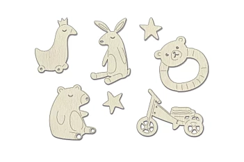 Fabrika Decoru Baby 5 Chipboard Set