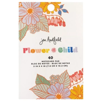 Bloco de notas Flower Child Jen Hadfield