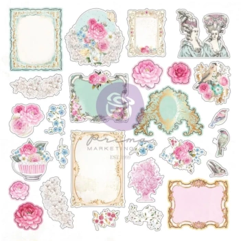 Prima Marketing Avec Amour Die-Cuts Ephemera 2 