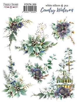 Pegatinas Country Winter #4 Fabrika Decoru
