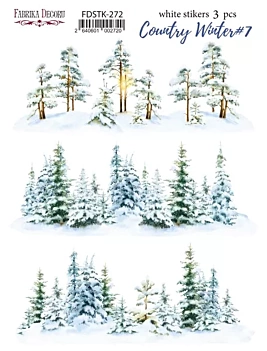 Fabrika Decoru Country Winter Stickers #7