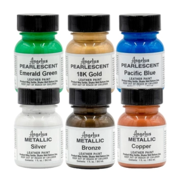 Angelus Metallic and Pearlescent Leder und Kunstleder Farbe 29,5ml