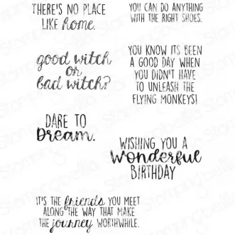Oz Sentiment Stamping Bella rubberen stempels