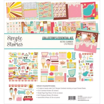 Kit Collectors Essential Retro Summer Simple Stories
