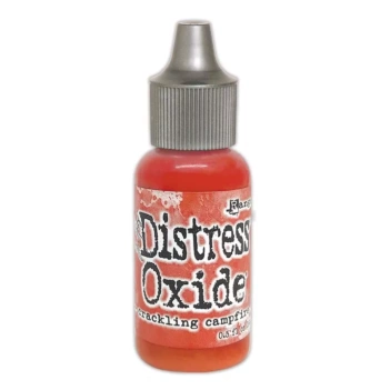 Inchiostro Reink Distress Oxide Crackling Campfire Tim Holtz Ranger 14ml