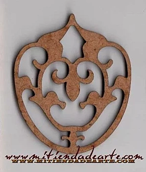 Sylwetka MDF - filigran FLGR004 4