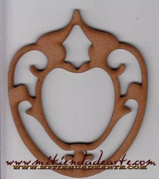 Sylwetka MDF - filigran FLGR006 6